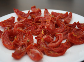 Organic Oven Roasted (Semi Dried) Tomatoes, IQF Frozen