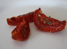 Oven Roasted (Semi Dried) IQF Frozen Marinated Tomatoes