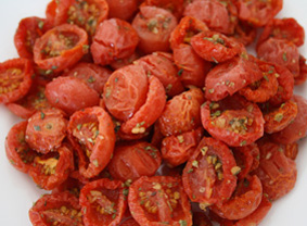 Oven Roasted (Semi Dried) IQF Frozen Marinated Cherry Tomatoes